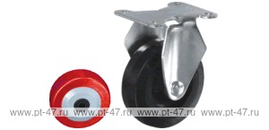 Колесо неповоротное Lema CE1-PU-75-55-4