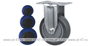 Колесо неповоротное Lema EI1-RUB-125-140-7