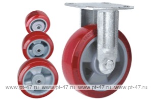 Колесо неповоротное Lema GA1-TPU-125-250-6