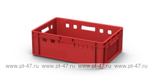 Пластиковый ящик для мяса Россия E2